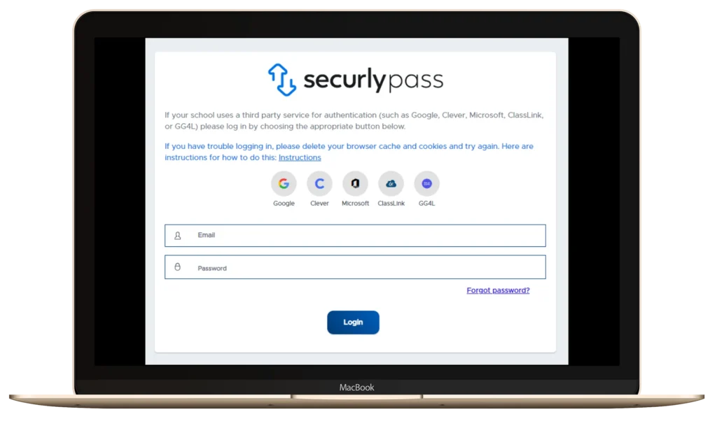 ehallpass (Securlypass) login